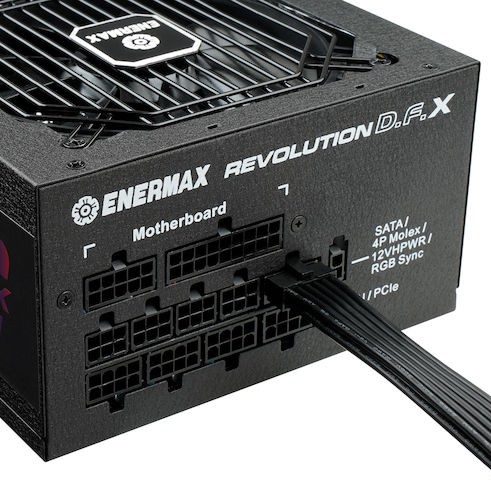 Enermax Revolution D.F. X 850W Μαύρο Τροφοδοτικό Υπολογιστή Full Modular 80 Plus Gold
