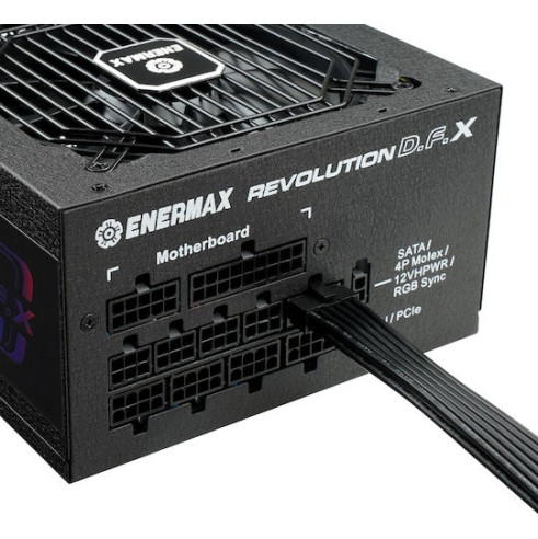 Enermax Revolution D.F. X 850W Μαύρο Τροφοδοτικό Υπολογιστή Full Modular 80 Plus Gold
