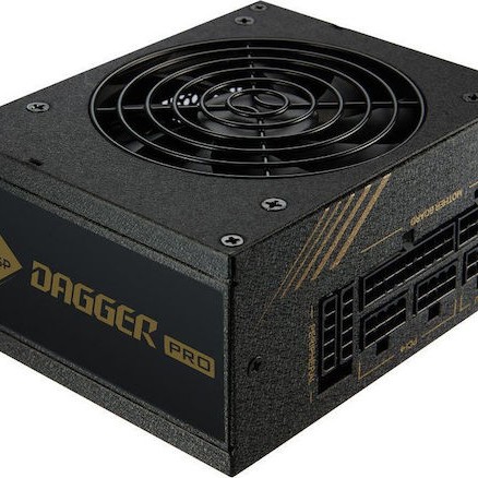 FSP/Fortron Dagger Pro 650W 650W Μαύρο Τροφοδοτικό Υπολογιστή Full Modular 80 Plus Gold