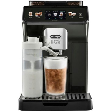 De'Longhi Explore Αυτόματη Μηχανή Espresso 1450W Πίεσης 15bar με Μύλο Άλεσης Μαύρη