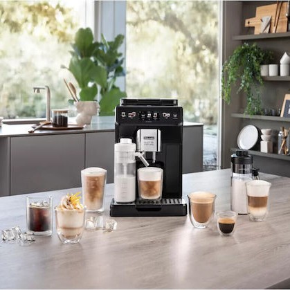 De'Longhi Explore Αυτόματη Μηχανή Espresso 1450W Πίεσης 15bar με Μύλο Άλεσης Μαύρη