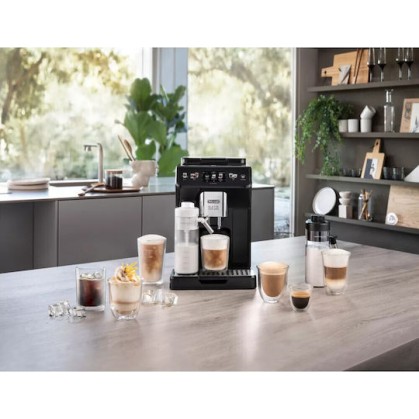 De'Longhi Explore Αυτόματη Μηχανή Espresso 1450W Πίεσης 15bar με Μύλο Άλεσης Μαύρη