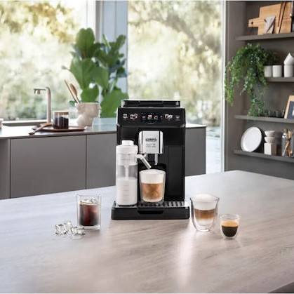 De'Longhi Explore Αυτόματη Μηχανή Espresso 1450W Πίεσης 15bar με Μύλο Άλεσης Μαύρη