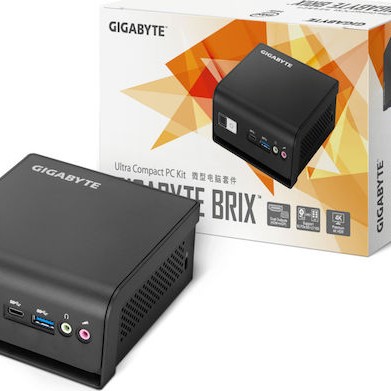 Gigabyte Brix GB-BMCE-4500C (rev. 1.0) Barebone (Celeron Dual Core-N4500) Fanless (D)