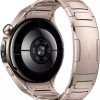 Huawei Watch 5 Stainless Steel 42mm Αδιάβροχο με eSIM και Παλμογράφο (Sand gold)