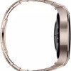 Huawei Watch 5 Stainless Steel 42mm Αδιάβροχο με eSIM και Παλμογράφο (Sand gold)