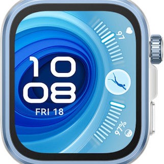 Huawei Watch Fit 4 Pro Aluminium 45mm Αδιάβροχο με Παλμογράφο (Μπλε)