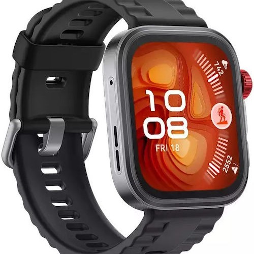 Huawei Watch Fit 4 Pro Aluminium 45mm Αδιάβροχο με Παλμογράφο (Μαύρο)