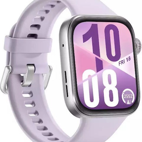 Huawei Watch Fit 4 43mm Αδιάβροχο με Παλμογράφο (Μωβ)