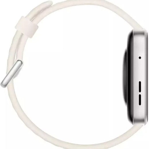 Huawei Watch Fit 4 43mm Αδιάβροχο με Παλμογράφο (Λευκό)