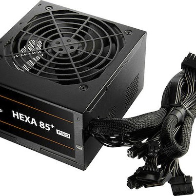 FSP/Fortron Hexa 85+ Pro 450W Μαύρο Τροφοδοτικό Υπολογιστή Full Wired 80 Plus Bronze