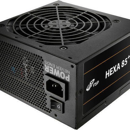 FSP/Fortron Hexa 85+ Pro 450W Μαύρο Τροφοδοτικό Υπολογιστή Full Wired 80 Plus Bronze