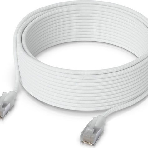 Ubiquiti U/UTP Cat.6a Καλώδιο Δικτύου Ethernet 8m Λευκό 1τμχ
