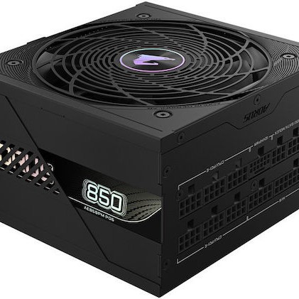 Gigabyte Aorus Elite P850W 850W Μαύρο Τροφοδοτικό Υπολογιστή Full Modular 80 Plus Platinum