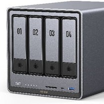 Ugreen DXP4800 NAS Tower με 4 θέσεις για SSD και 2 θύρες Ethernet