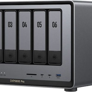 Ugreen DXP6800 Pro NAS Tower με 6 θέσεις για M.2 και 2 θύρες Ethernet