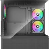 Xilence Xilent Beam XG172 Midi Tower Κουτί Υπολογιστή με Πλαϊνό Παράθυρο και ARGB Φωτισμό Μαύρο