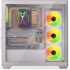 Krux Exo Gaming Midi Tower Κουτί Υπολογιστή με Πλαϊνό Παράθυρο και ARGB Φωτισμό Λευκό