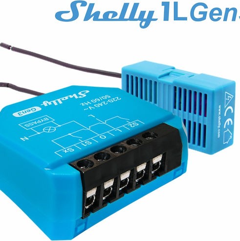 Shelly Gen3 Ενδιάμεσος Διακόπτης