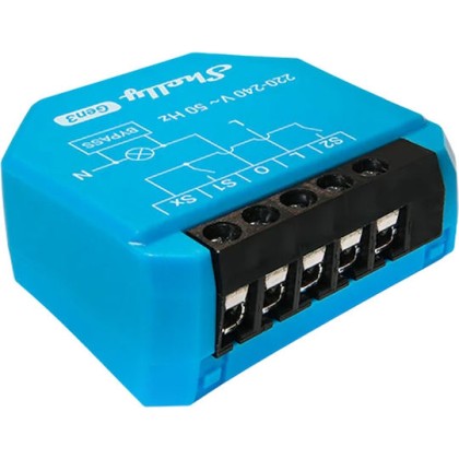 Shelly Gen3 Ενδιάμεσος Διακόπτης