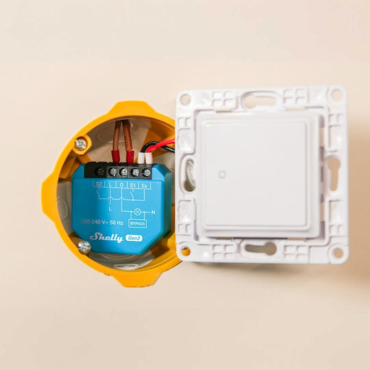 Shelly Gen3 Ενδιάμεσος Διακόπτης