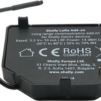 Shelly Ρελέ Ράγας Ισχύος με Τάση 3.3V 078298