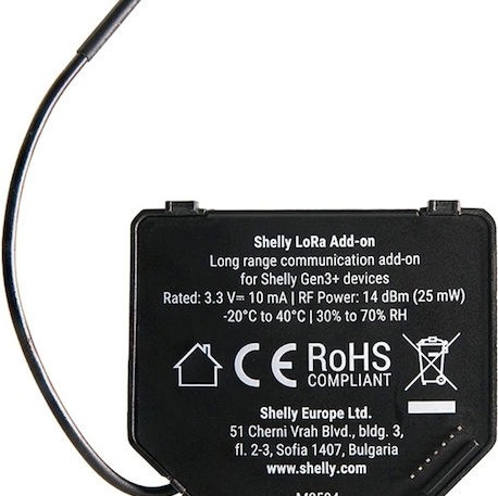 Shelly Ρελέ Ράγας Ισχύος με Τάση 3.3V 078298