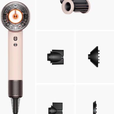 Dyson Supersonic Nural Επαγγελματικό Πιστολάκι Μαλλιών με Φυσούνα 1600W Ceramic Pink / Rose Gold