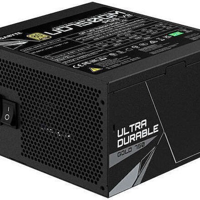 Gigabyte UD750GM PG5 rev. 2.0 750W Μαύρο Τροφοδοτικό Υπολογιστή Full Modular 80 Plus Gold