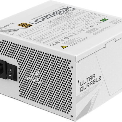 Gigabyte UD850GM PG5W 850W Λευκό Τροφοδοτικό Υπολογιστή Full Modular 80 Plus Gold