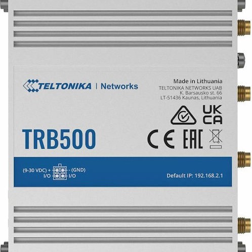 Teltonika TRB500 5G LTE Industrial Ethernet v3 Gateway 1τμχ