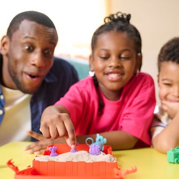 Παιχνίδι Κατασκευών με Άμμο Farm Animal Set 340g