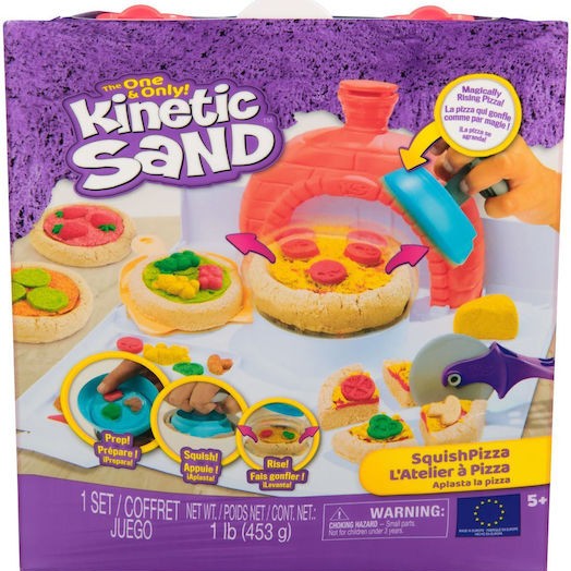 Spin Master Παιχνίδι Κατασκευών με Άμμο Pizza Workshop 453g