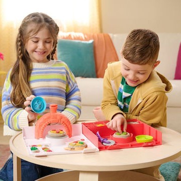 Spin Master Παιχνίδι Κατασκευών με Άμμο Pizza Workshop 453g