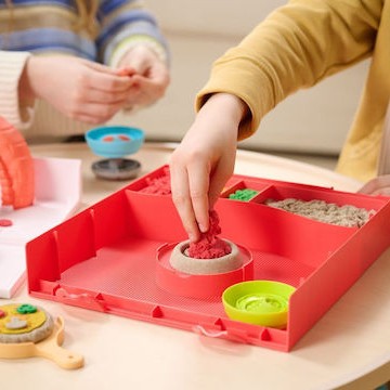 Spin Master Παιχνίδι Κατασκευών με Άμμο Pizza Workshop 453g