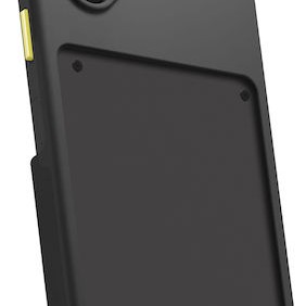 Fairphone Original Case Fairphone 6 In Semi-rigid Silicone Reinforced Edges Black