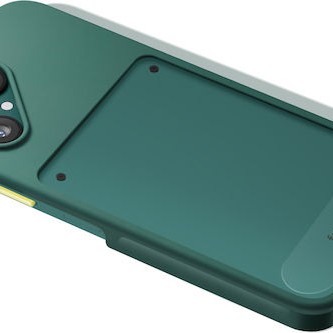 Fairphone Original Fairphone 6 Semi-rigid Silicone Protection Case Reinforced Edges Vert Forêt