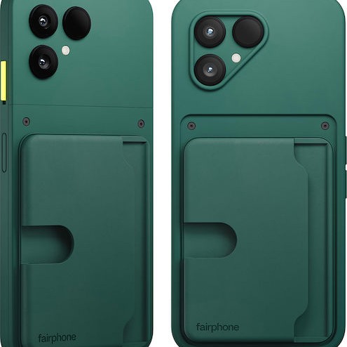 Fairphone Card Holder Fairphone 6 Modular Plastic 3 Cards Vert Forêt