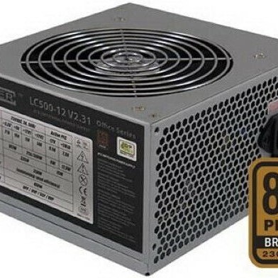 LC-Power LC500-12 rev. 2.31 400W Μαύρο Τροφοδοτικό Υπολογιστή Full Wired 80 Plus Bronze
