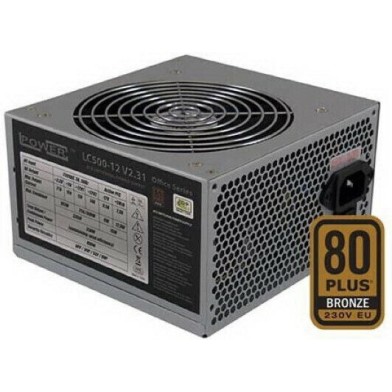 LC-Power LC500-12 rev. 2.31 400W Μαύρο Τροφοδοτικό Υπολογιστή Full Wired 80 Plus Bronze