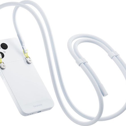 Fairphone Original Neck Lanyard Fairphone 6 Rear Case Attachment White