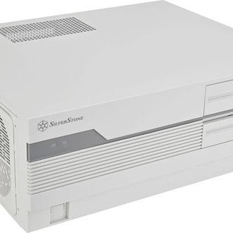 Silverstone SST-FLP01W Home Theater Κουτί Υπολογιστή Λευκό