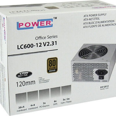 LC-Power LC600-12 rev. 2.31 450W Μαύρο Τροφοδοτικό Υπολογιστή Full Wired 80 Plus Bronze