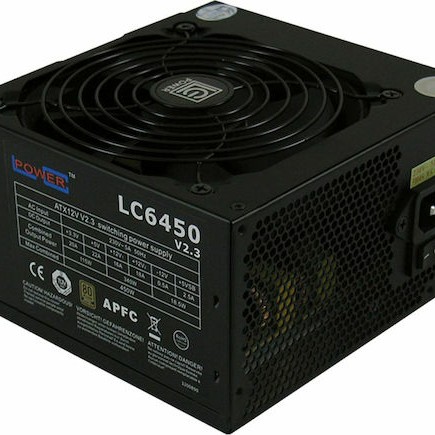 LC-Power LC6450 rev. 2.3 450W Μαύρο Τροφοδοτικό Υπολογιστή Full Wired 80 Plus Bronze
