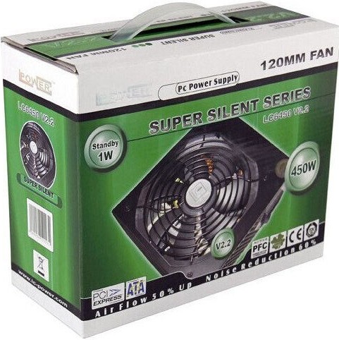 LC-Power LC6450 rev. 2.3 450W Μαύρο Τροφοδοτικό Υπολογιστή Full Wired 80 Plus Bronze