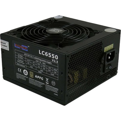 LC-Power LC6550 rev. 2.3 550W Μαύρο Τροφοδοτικό Υπολογιστή Full Wired 80 Plus Bronze
