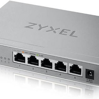 Zyxel XMG-105 Unmanaged L2 Switch με 5 Θύρες Gigabit (1Gbps) Ethernet