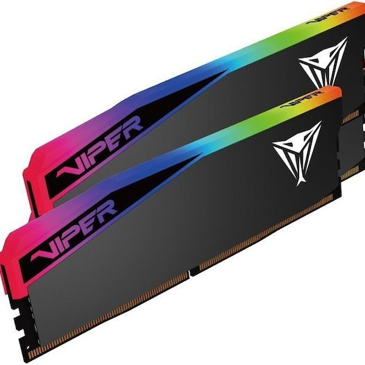 Patriot Viper Rgb Elite 5 Ultra DDR5 96GB RAM με 2x48GB Modules για Desktop