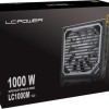 LC-Power LC100M rev. 3.0 1000W Μαύρο Τροφοδοτικό Υπολογιστή Full Modular 80 Plus Gold