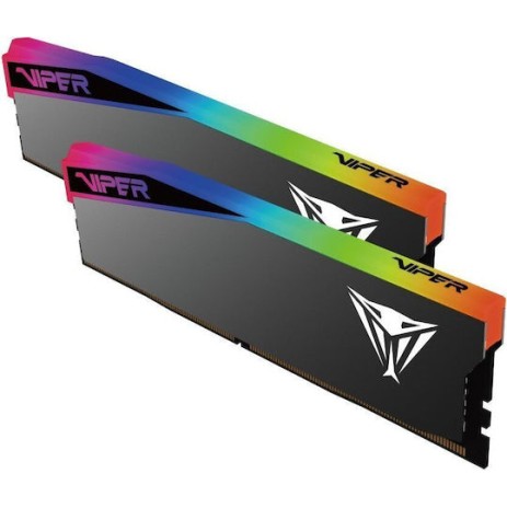 Patriot Viper RGB Elite 5 DDR5 32GB RAM με Modules και Ταχύτητα 6400 για Desktop